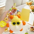 thumbnail image 4 of Uuiauoio Soft Plush Toy Keychain with Stuffed Animal Design, Embroidery Eyes for Bags and Backpacks, Cute Miniature Key Ring for Daily Use and Gift Giving, Durable Plush Keychain for Adults, 4 of 7