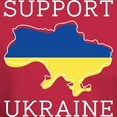 thumbnail image 3 of CafePress - Support Ukraine Dark T Shirt - Men's Classic Graphic Cotton T-Shirt, 3 of 4