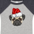 thumbnail image 4 of Inktastic Christmas Pug Dog Santa Boys or Girls Baby Bodysuit, 4 of 5