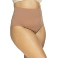 thumbnail image 3 of Felina Women's Seamless Shapewear Brief | Panty Tummy Control (Hazelnut, 2X), 3 of 4