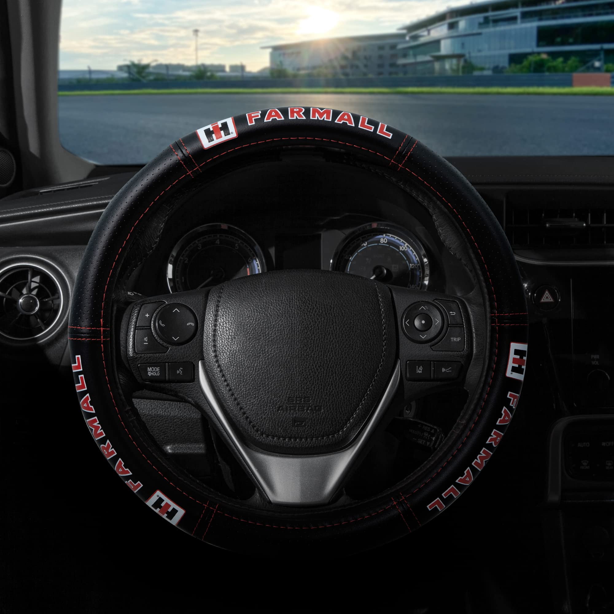 Plasticolor 006791R01 Harvester International Farmall Deluxe Steering Wheel Cover