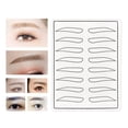 thumbnail image 2 of Seitruly 1 Juego de herramientas de silicona para de cejas para práctica de cejas, hoja de piel de goma, juego de maquillaje de copia, plantillas Ayudas para vestirse con gancho de botón  10 piezas Seitruly CE001522-02, 2 of 6