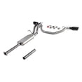 thumbnail image 3 of Flowmaster Exhaust System Kit 737918 Signature Series Cat-Back System; 304 Stainless Steel; With Muffler; 2-1/2 Inch Pipe Diameter; Single Exhaust With Dual Exit; Dual Split Rear Exit, 3 of 10