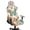 Boho Butterfly Daisy Flower Beige, variant on SEANATIVE Gaming Chair Seat Cover with 2 Armrest Covers, Machine Washable Non Slip Game Chair Cover with Zipper, Scratch-Resistant Furniture Protector for Gamer, Butterfly Violet