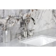 thumbnail image 4 of Kingston Brass FSC8929KNL Convergent Two-Handle 3-Hole Deck Mount Widespread Bathroom Faucet with Knurled Handle and Brass Pop-Up in Polished Nickel, 4 of 8