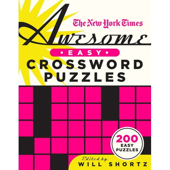 The New York Times Awesome Easy Crossword Puzzles: 200 Easy Puzzles, (Paperback)