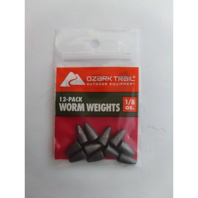 Ozark Trail Fishing Worm Weight 1/8 Oz, 6 Pack photo 4