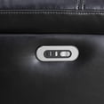 thumbnail image 6 of TAORUIFANG 3PCS SET Left Side Recliner Multifunctional Sofa Set Dark Breathable Semi PU Leather Living Room LED Lighting USB Charging Cup-Holder, 6 of 7