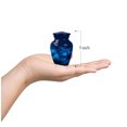 thumbnail image 3 of JAGASY Blue Small Urns for Human Ashes Keepsake - Memorial Urn for Ashes Adult Male - Funeral Cremation Urns for Mom & Dad - Handcrafted Miniature Urn for Parents - (3 Inch), 3 of 7