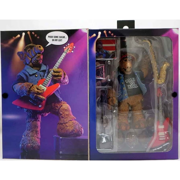 Alf 7 Inch Action Figure Ultimate - Born to Rock Alf