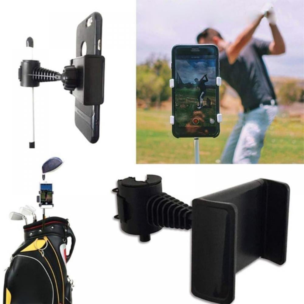 soort knal Konijn Golf Swing Recorder Houder Mobiele Telefoon Clip Bedrijf Trainer Praktijk  Training Aid - Walmart.com