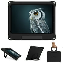 Allytech iPad 10.2" Case 9th Generation 2021, iPad 8th/7th Generation 2020/2019 Case for Kids Children, Shockproof Handle Stand Kids Friendly Pen Holder Case for iPad 10.2"/Air 3/Pro 10.5", Black