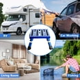 thumbnail image 5 of GarfatolRv Blue, Aluminum RV Steps, Anti-Slip Surface Adjustable Height, 5 of 5