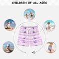 thumbnail image 6 of Animal Dog Pink Tile Pattern Swim Trunks Quick Dry Beach Pool Board Shorts Lightweight Stylish Print Sizes 2T to XL, 6 of 8
