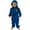Astronaut - Blue, variant on Cuddle Club One Piece Romper Hooded Fleece Onesie Jumper for Baby, Astronaut Orange 18-24 Mos