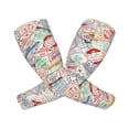 thumbnail image 2 of Haiem Passport Stamp UV Protection Cooling Arm Sleeves for Men and Women UPF 50 Sun Sleeve, 2 of 8