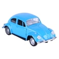 thumbnail image 4 of Berry President 1967 Classic Beetle Bug Vintage 1/32 Escala Diecast Metal Pull Back Modelo de coche de juguete para regalo/niños (azul), 4 of 5