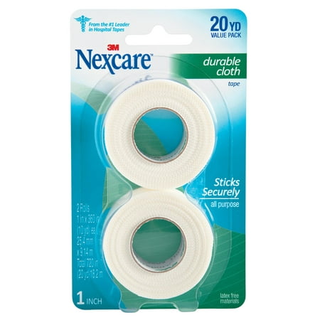 Nexcare Durable Cloth, 1 inch x 360 inch (25,4 mm x 9,14 m)