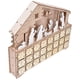 thumbnail image 4 of BRI Calendario de luz LED Calendario de escritorio de madera Adorno de calendario de adviento de Navidad para decoración navideña, 4 of 10