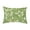 Green, variant on Simply Daisy, 14" x 20" Palm Leaves Green Floral Decorative Outdoor Pillow