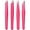 Pink, variant on Superior Hub Tweezers Set, High Precision Stainless Steel Eyebrow Tweezers for Facial Hair, Inward Growing Hair and Splinter Remover Kit, Suitable for Women and Men, 4-Piece Set. (pink)