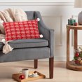 thumbnail image 4 of Puntoco Funda de almohada con diseño de árbol de Navidad, súper suave y cómoda, con cremallera invisible, fácil de cambiar, adecuada para sofá cama, sala de estar, 4 of 6