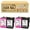 2 Black 2 Color, variant on Replacement 123 XL Ink Cartridges Compatible for HP Deskjet 1110 2130 2132 2133 2134 3630 3632 3637 3638 Envy 4513 4520 4521 4522 Printers