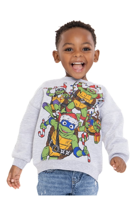 Toddler Boys Holiday Graphic Crewneck Sweatshirt, Sizes 12M-5T