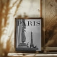 thumbnail image 6 of Paris Text 5 Framed Art Modern Wall Decor, 6 of 15