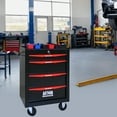 thumbnail image 6 of ARTMAN 20" 4-Drawer Rolling Tool Chest /Drawers & Lock, Tool Storage Cabinet with Lockable Wheels for Garage Workshop Warehouse, 6 of 12
