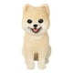 thumbnail image 5 of Figura de perro Pomerania, adorno artesanal, linda decoración portátil para coche, cachorro Albaricoque, 5 of 9