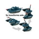 thumbnail image 3 of Tanque De Guerra Transformer Luz, De Pilas, Sonido Lindo Regalo, Se Transforma Solo, 3 of 4