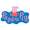 Peppa Pig, variant on Bluey and Bingo Toddler Girls Strap Up Sneaker