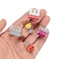 thumbnail image 2 of Mini Quick-Connect Terminal Block AWG 18-12 Compact, Push-In Conductor Terminal Block, Connector Junction Box, 2 of 6