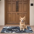 thumbnail image 4 of Dark Blue Camo Irregular Pattern Door Rugs,Washable Non Slip Door Mats Indoor,Decorative Door Mats,Entry Mat Indoor for Entrance,Bedroom,Kitchen,Bathroom,16"x47", 4 of 6