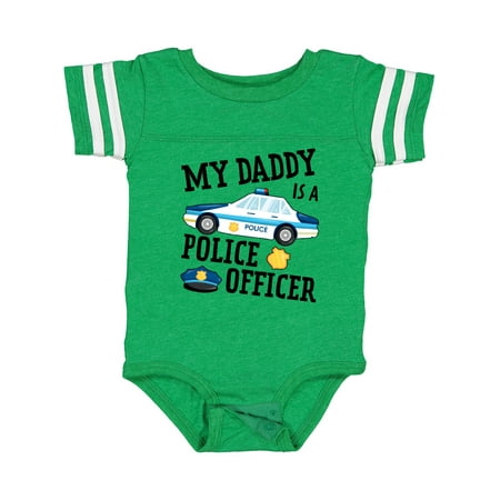 

Inktastic My Daddy is a Police Officer Gift Baby Boy or Baby Girl Bodysuit