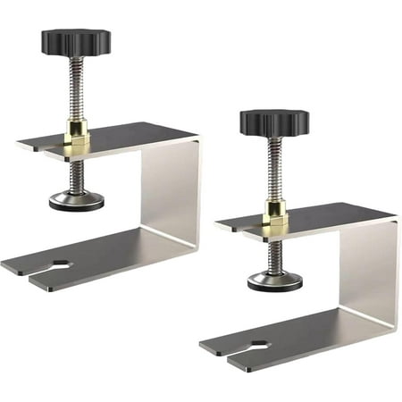 

2pcs Stainless Steel Drawer Front Clamps Versatile Easy Adjustment Tool Fixture Hardware for Woodworking Carpenter Furniture 10cmx9cmx5.8cm