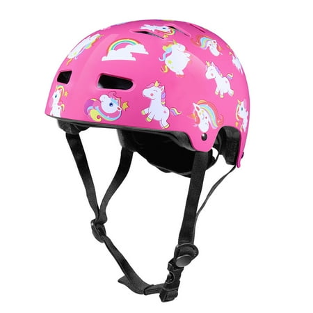 

HOMEMAXS Clispeed 1pc Kid s Helmet Sports Protective Gear Head Protector Guards for Cycling Skating Scooter (Pink)