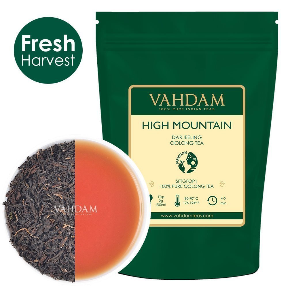 VAHDAM, High Mountain Oolong Tea, Loose Leaf Tea, 100 Natural and Pure