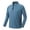 AB68 Light Blue, variant on Tisuna Long Sleeve T-Shirts For Men Lightweight Stand Collar Tops Men Solid Tshirts For Fitness Sports Size L