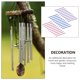 thumbnail image 2 of 60 uds DIY tubo de carillón de viento para niños DIY carillón de viento tubo de hierro suministros para hacer campanas de viento, 2 of 6