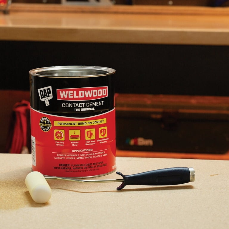 DAP Weldwood 16 oz Tan Original Contact Cement for Wood and
