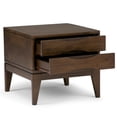 thumbnail image 5 of Simpli Home Harper 22 inch Wide Solid Wood Mid Century Modern End Table in Walnut Brown, 5 of 10