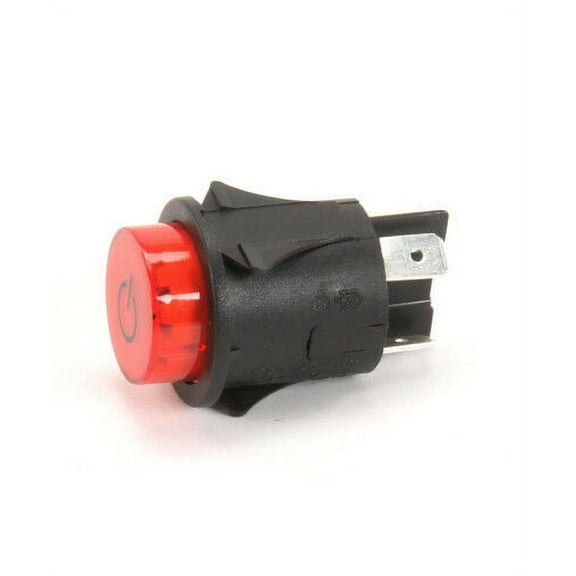 Cres Cor Red Push Button Power Switch 0808125
