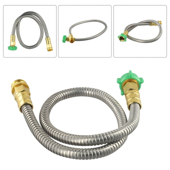 3 Feet Short Garden Hose Heavy Duty Stainless Steel Hose Water Garden Hose