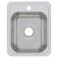 thumbnail image 2 of Elkay Celebrity Stainless Steel 17" x 21-1/4" x 6-7/8", Single Bowl Drop-in Sink, 2 of 2