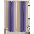 thumbnail image 5 of Purple Yellow Ombre Living Room Curtains 2 Panel, Farmhouse Modern Gradient Art Cafe Window Treatment, Extra Long Farmhouse Bedroom Bathroom Kitchen Curtains Drapes 104"x72", 5 of 6