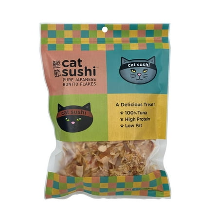 UPC: 0865519000305 | Presidio Cat Sushi Bonito Tuna Classic Cut 0.7 oz