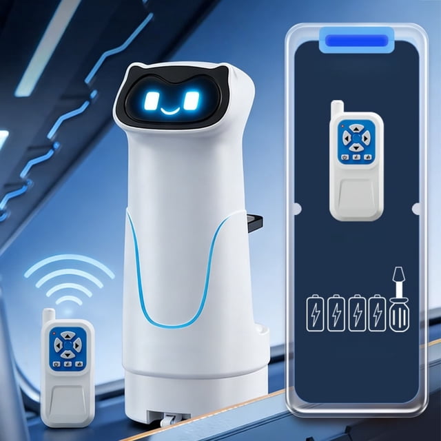 BotaniNest Children's Remote Controlled Food — Smart Automatic Sensor Activated Robot For Transporting Drinks And Takeout (Suitable For Boys And Girls)