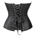 thumbnail image 4 of Women's Breathable Overbust Corset Waist Trainer Shaperwear with Lace Up Red 2XL, 4 of 4